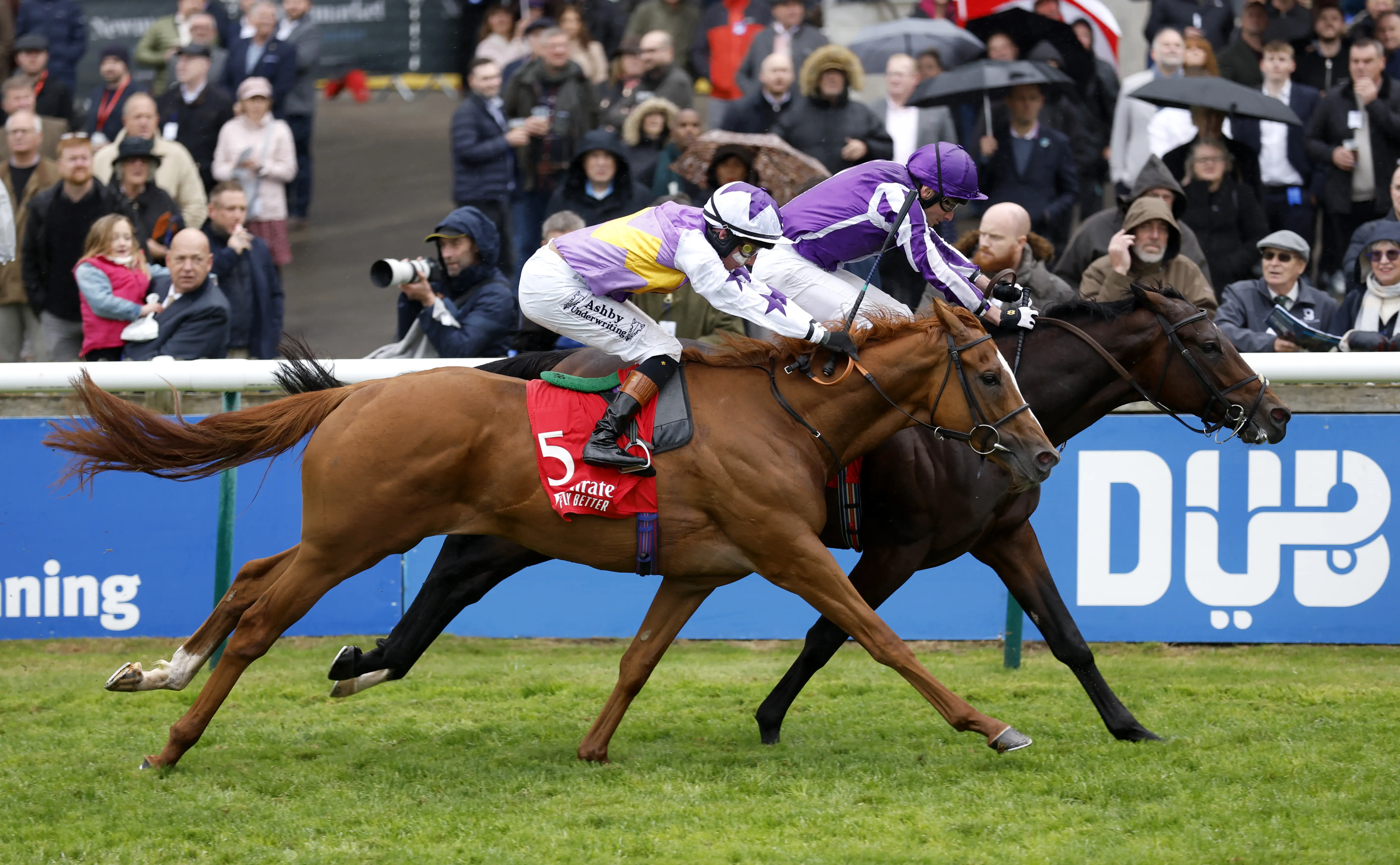 Delacroix upholds family honour with gutsy success