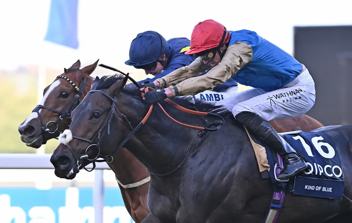 Champion Sprint Kind Of Blue upholds family honour at Ascot
