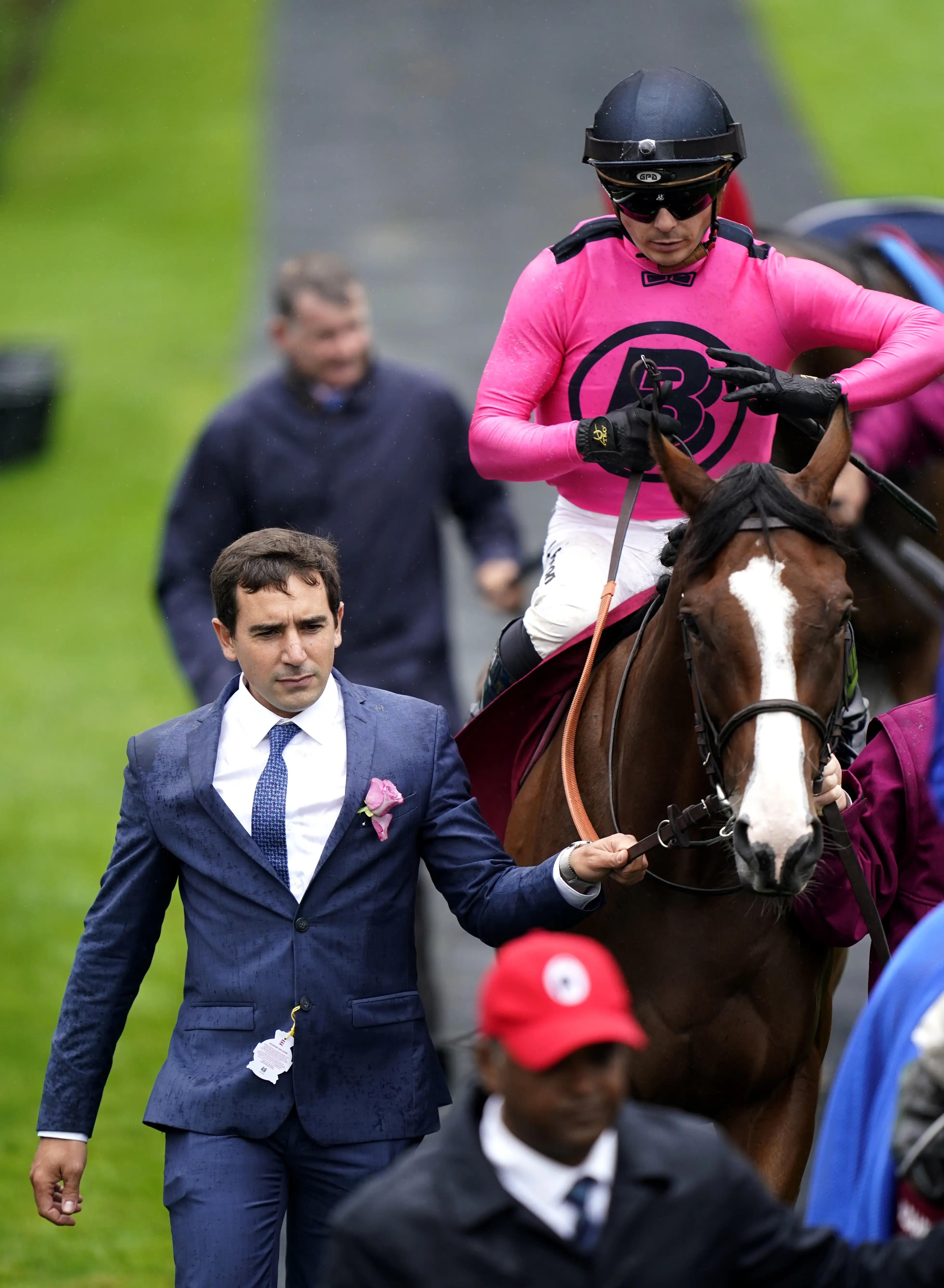 Reynier Jerome Reynier priming Facteur Cheval for Goodwood return